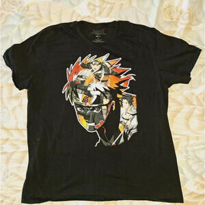 NARUTO Size XL Mens Short Sleeve Tee Shirt Anime Manga Top Tshirt